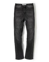 Aaron High Rise Straight Leg Denim